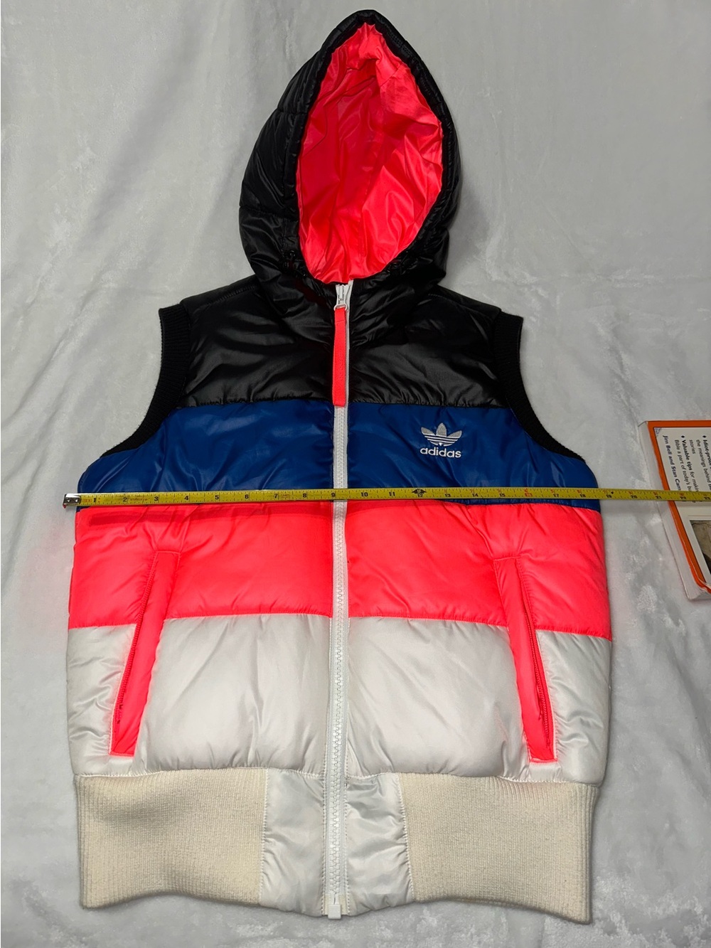 adidas Women’s Hooded Colorblock Puffer Vest
